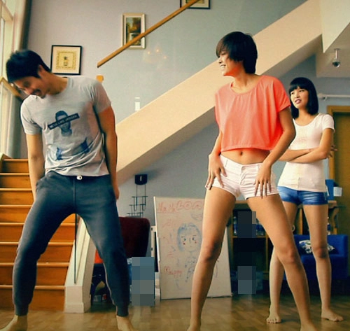 Mâu thanh thủy lộ clip nhảy gợi cảm