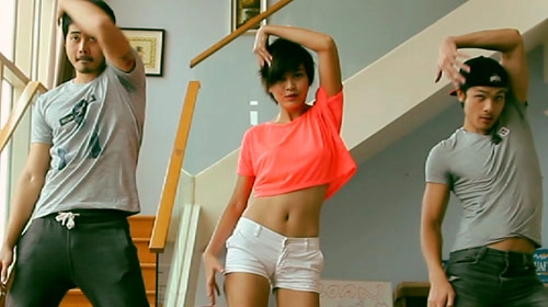 Mâu thanh thủy lộ clip nhảy gợi cảm