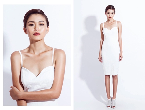 Mâu thanh thủy thật sexy với màu trắng