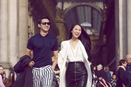 Mẫu việt sành điệu trên đường phố milan