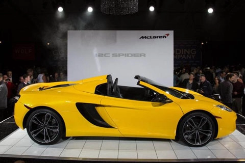  mclaren 12c spider ra mắt công chúng 