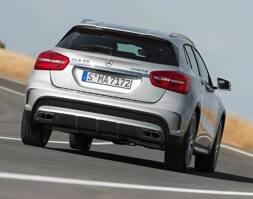 Mercedes-benz gla 45 amg hầm hố và cuốn hút