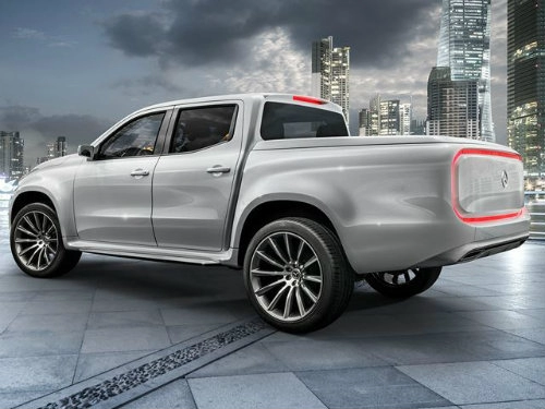 Mercedes-benz x-class rò rỉ khiến vua bán tải f-150 sợ