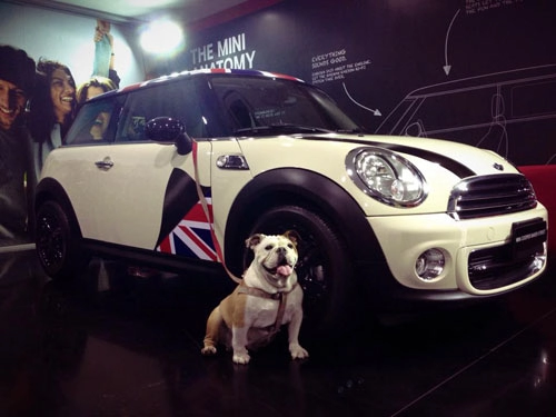  mini cooper baker street khoác áo mới mùa giáng sinh 