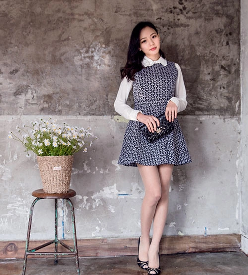 Muôn mẫu váy xinh tặng cô gái mùa xuân