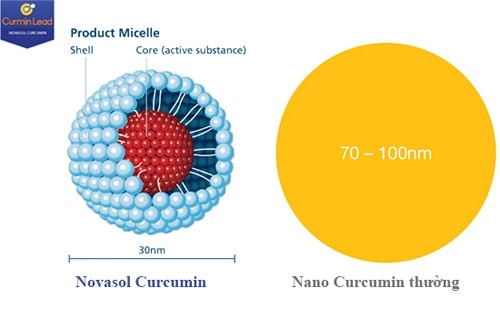 Nanocurcumin nào tốt