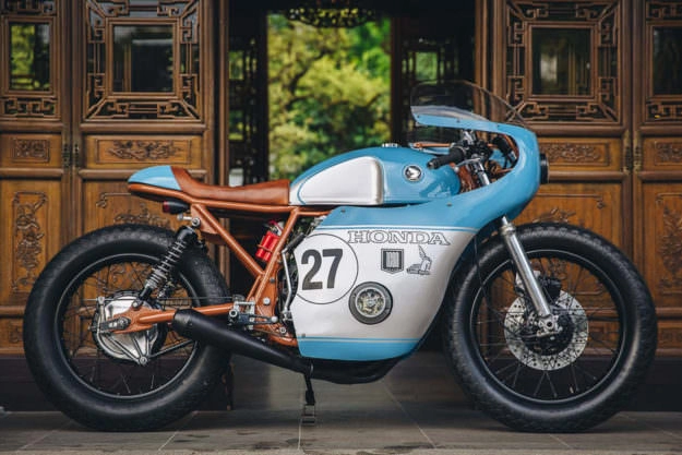 Ngắm anthony honda cb550 độ phong cách cafe racer