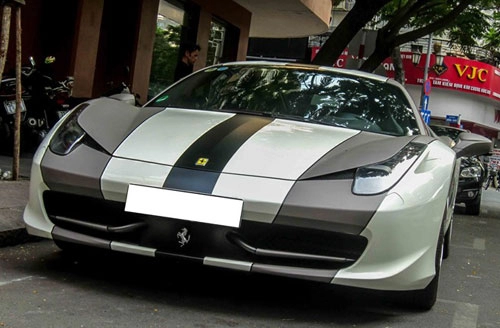 Ngắm chiếc ferrari 458 italia độc nhất việt nam