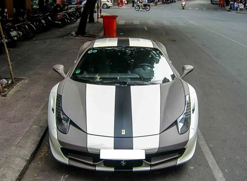 Ngắm chiếc ferrari 458 italia độc nhất việt nam