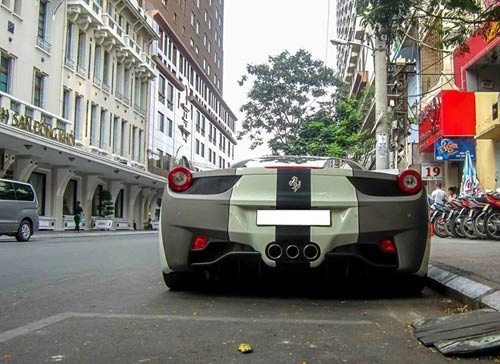 Ngắm chiếc ferrari 458 italia độc nhất việt nam