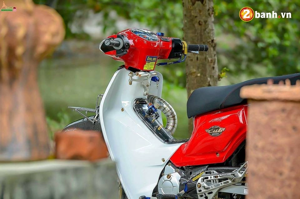 Ngắm honda cub fi độ sang chảnh tuyệt đẹp của biker nước bạn