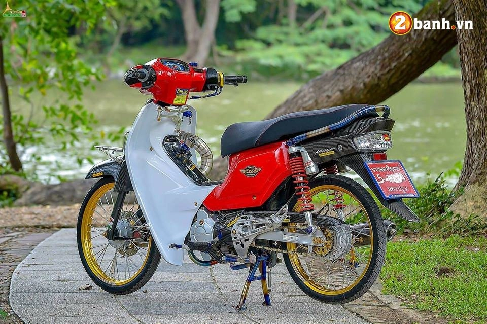 Ngắm honda cub fi độ sang chảnh tuyệt đẹp của biker nước bạn