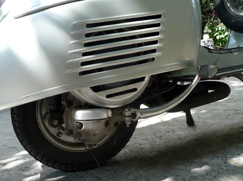  ngắm xế cổ vespa 150 sprint 1966 ở việt nam 