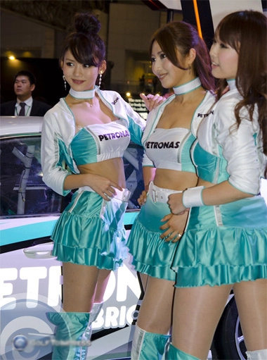  người mẫu sexy ở tokyo auto salon 