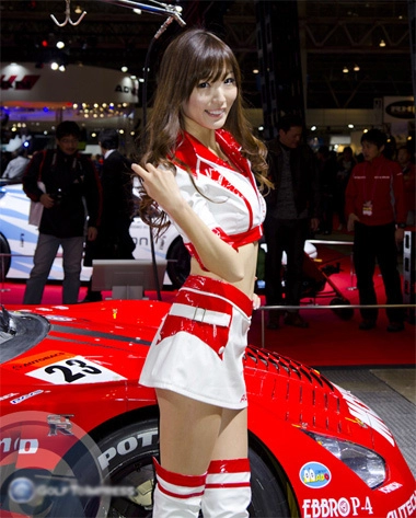  người mẫu sexy ở tokyo auto salon 