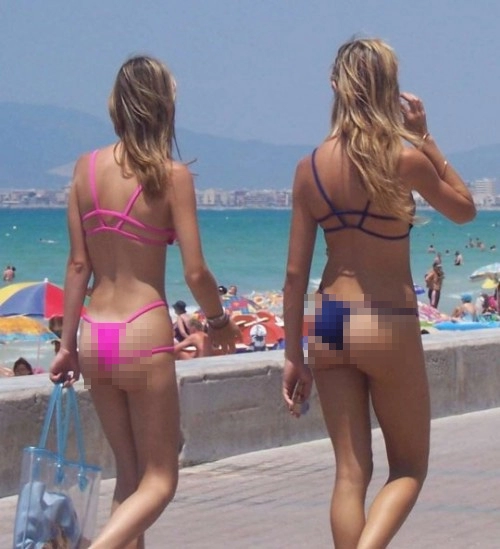 Những bộ bikini gây sốc vì quá kỳ quặc