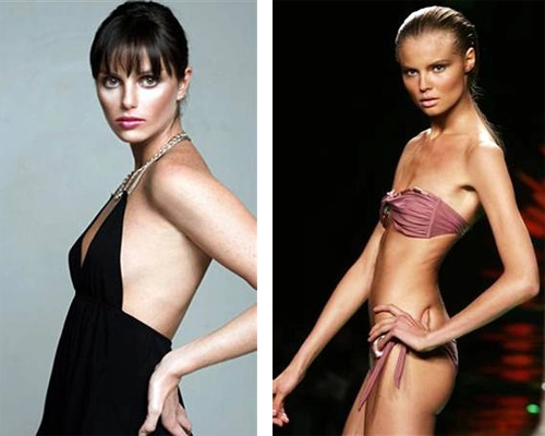 Những bộ xương di động trên sàn catwalk