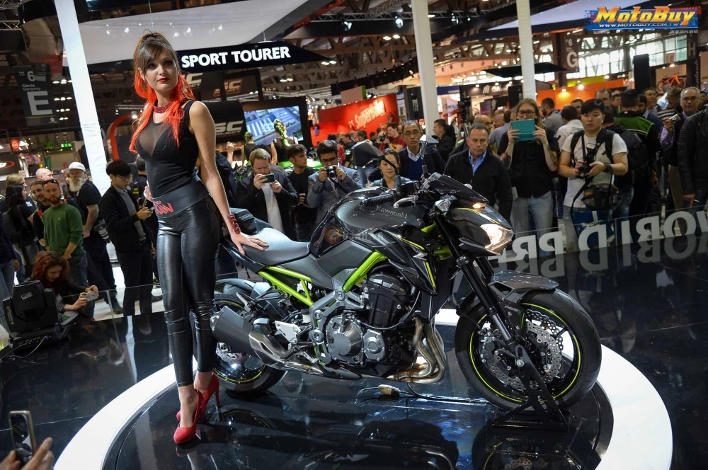 Những hình ảnh chính thức của kawasaki z900 tại eicma 2016