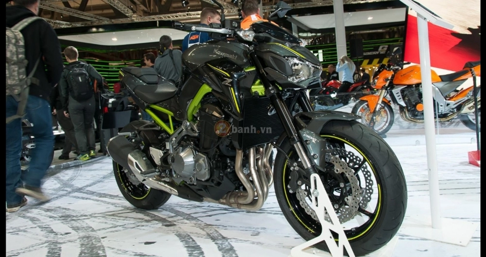 Những hình ảnh chính thức của kawasaki z900 tại eicma 2016