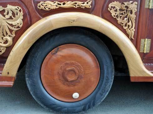  ôtô gỗ tự chế đầu tiên tại việt nam 