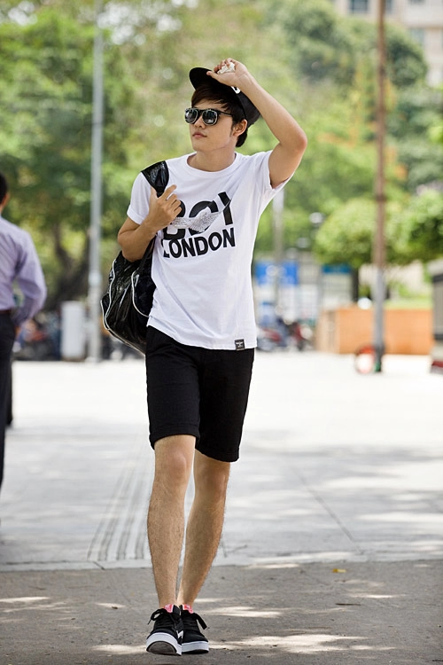 Quần shorts lửng cho ngày cuối tuần