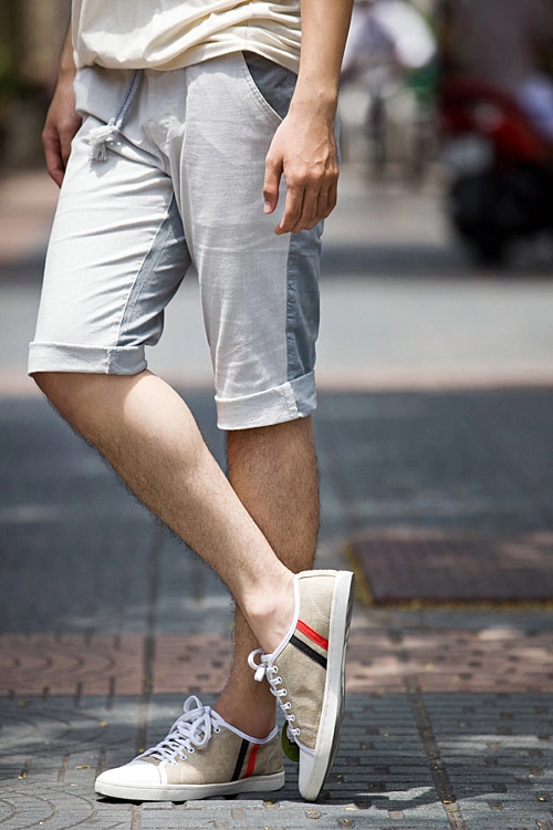 Quần shorts lửng cho ngày cuối tuần
