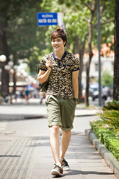 Quần shorts lửng cho ngày cuối tuần