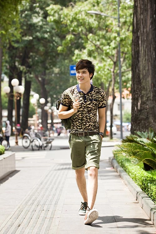 Quần shorts lửng cho ngày cuối tuần