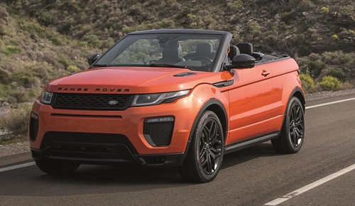 Range rover evoque convertible chính thức lộ diện