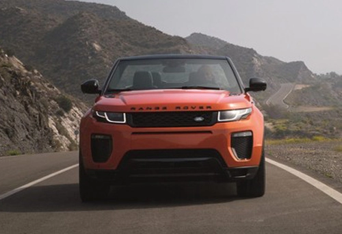 Range rover evoque convertible chính thức lộ diện