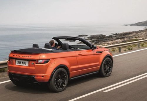 Range rover evoque convertible chính thức lộ diện