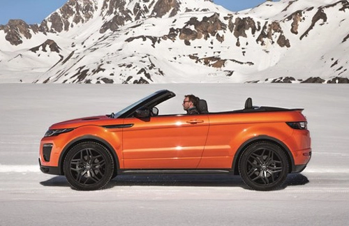 Range rover evoque convertible chính thức lộ diện