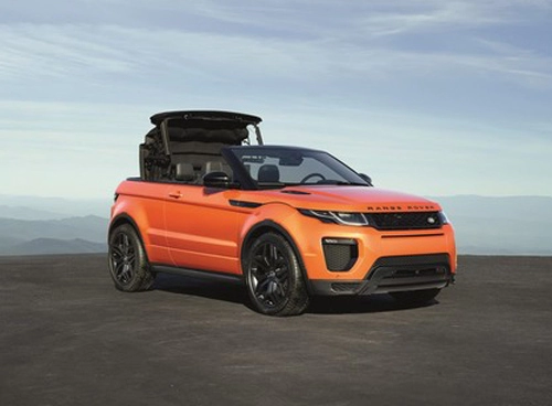 Range rover evoque convertible chính thức lộ diện