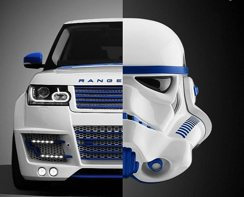  range rover phong cách star wars 