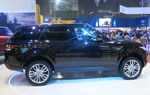  range rover sport ra mắt tại việt nam motor show 2013 