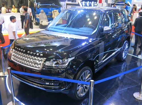  range rover sport ra mắt tại việt nam motor show 2013 