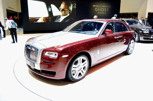 Rolls royce ghost series ii hiên ngang tại geneva