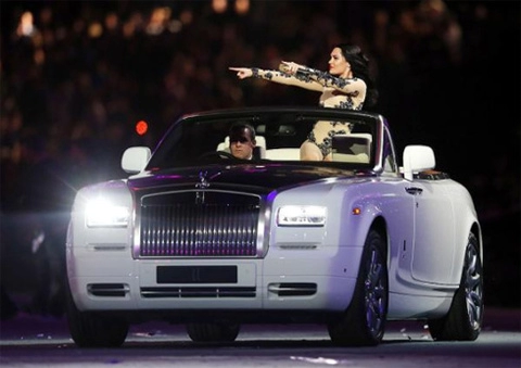  rolls-royce phantom đặc biệt ở lễ bế mạc olympic 