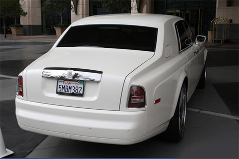  rolls-royce phantom độ toàn trắng 