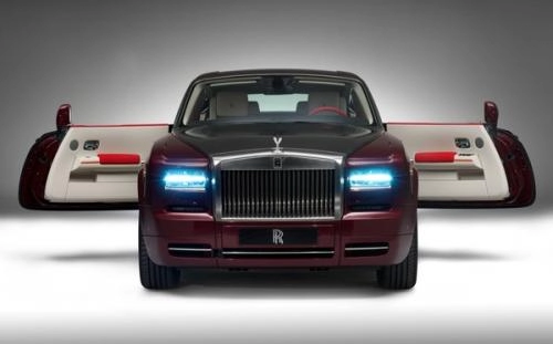 Rolls-royce phantom mau hông ngoc cho uae