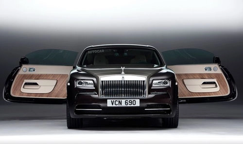 Rolls-royce wraith lĩnh ấn tiên phong