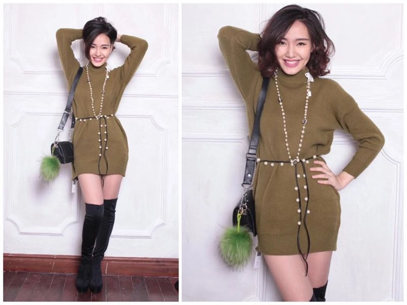 săn áo len dáng dài giá rẻ chờ ngày gió mùa