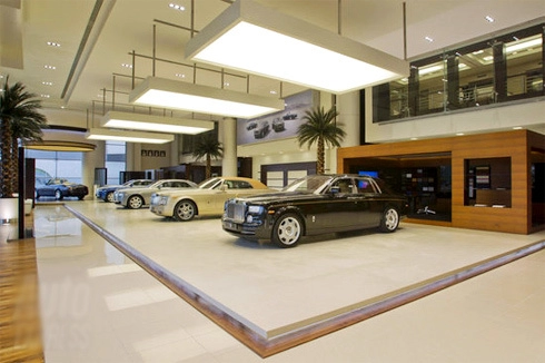  showroom đẳng cấp của hãng xe sang 