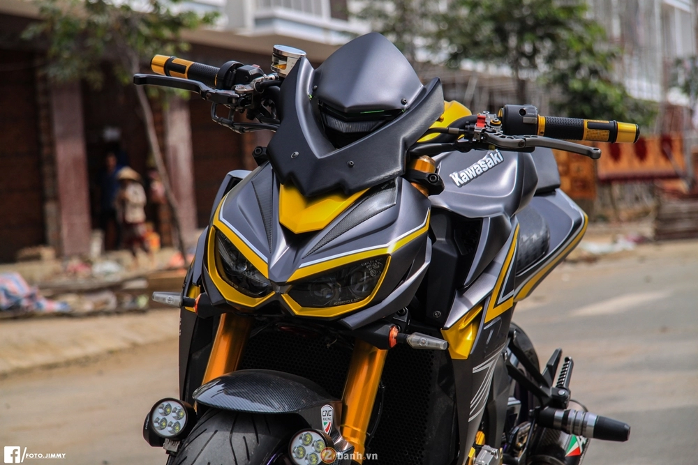 Siêu phẩm kawasaki z1000 lên phong cách r - 2017 độc nhất sài gòn