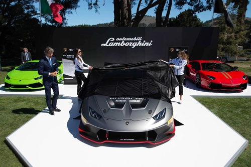 Siêu phẩm lamborghini huracan super trofeo trình làng