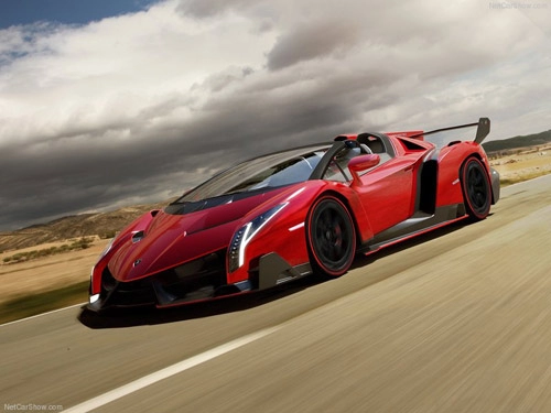 Siêu phâm lamborghini veneno roadster trinh lang