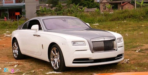 Siêu phẩm rolls-royce wraith màu độc về quảng ninh