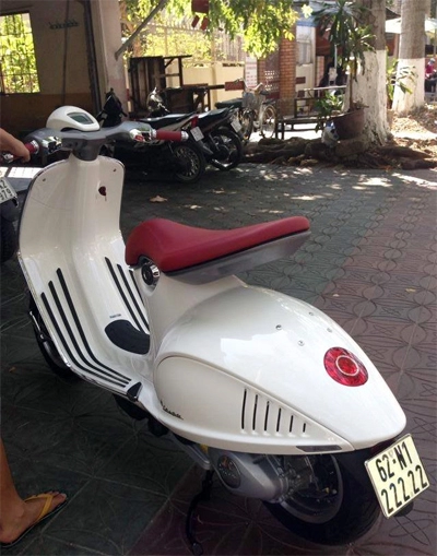  siêu scooter vespa 946 chơi biển độc ở việt nam 