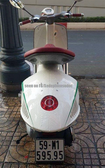  siêu scooter vespa 946 chơi biển độc ở việt nam 