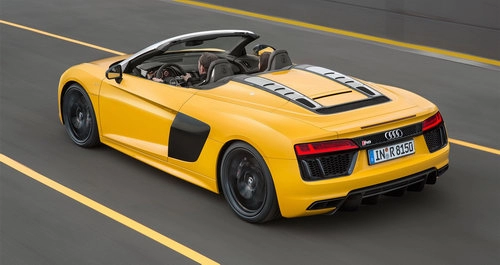 Siêu xe audi r8 v10 plus spyder 2017 giá gần 4 tỷ đồng